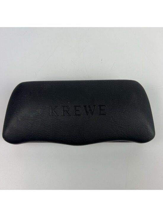 krew Accessories - Krewe Sunglasses Case Black w/ Green Interior Hard Clamshell